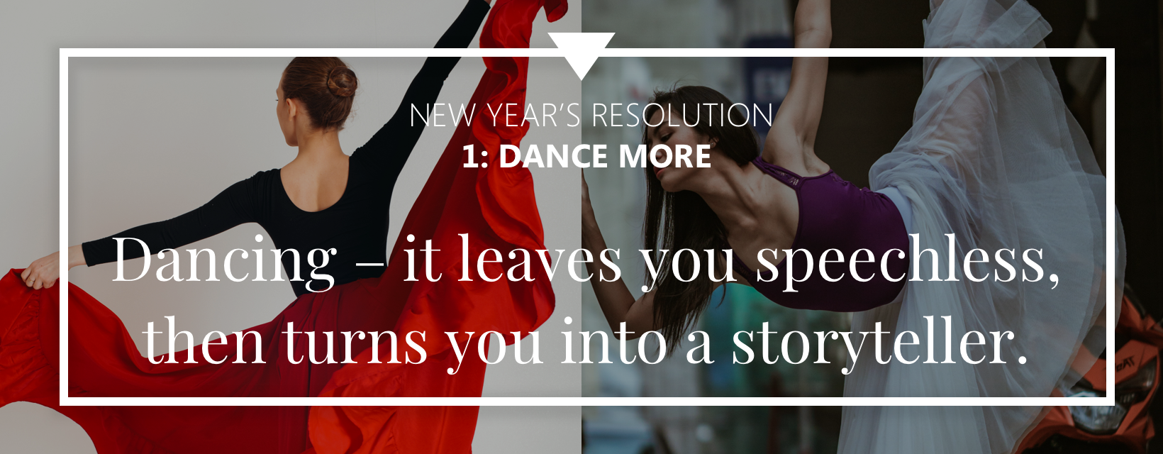 New Year's resolutions for dancers N1: Dance more