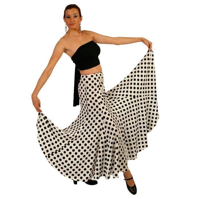 Big Swingstandard Skirt Women Ballroom Dance Skirts Dance Clothes Flamenco  Skirt Spanish Flamenco Costume (Color : B, Size : S Code) : Buy Online at  Best Price in KSA - Souq is