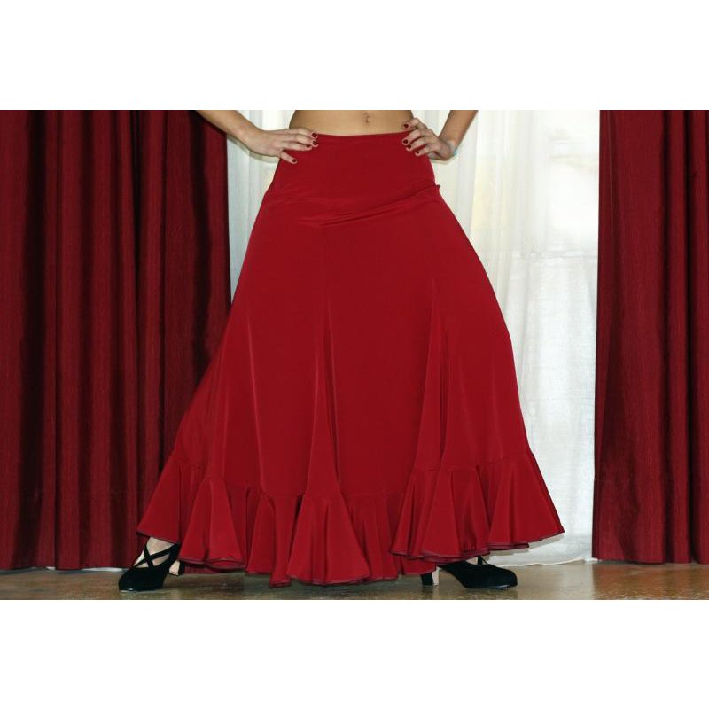 Falda Flamenca de Ensayo Modelo TRIANA D - Flamencista