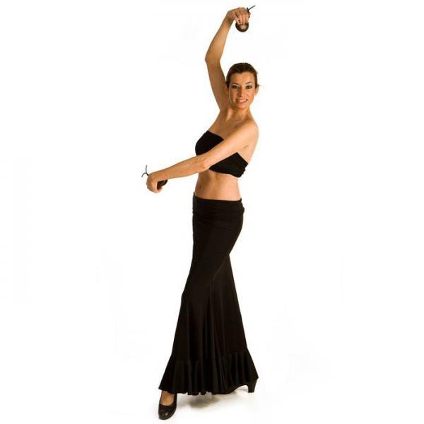 Falda Flamenca de Ensayo Modelo CARMIN I - Flamencista