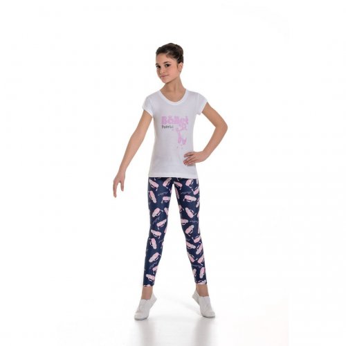 Leggings for girls Sheddo model PR240C Blue-