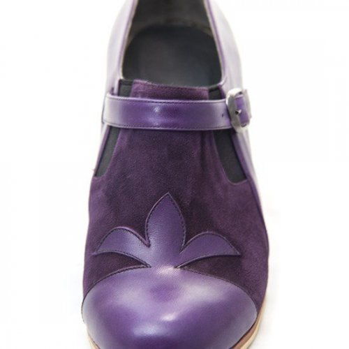 Don Flamenco Shoes Semi Professional Model Farruca Flor de Lys-