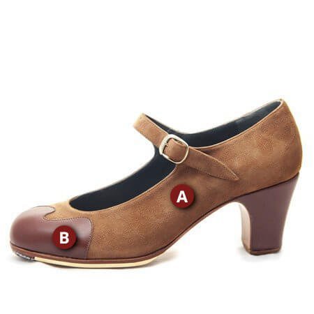 Don Flamenco Shoes Semi Professional Model Olas-