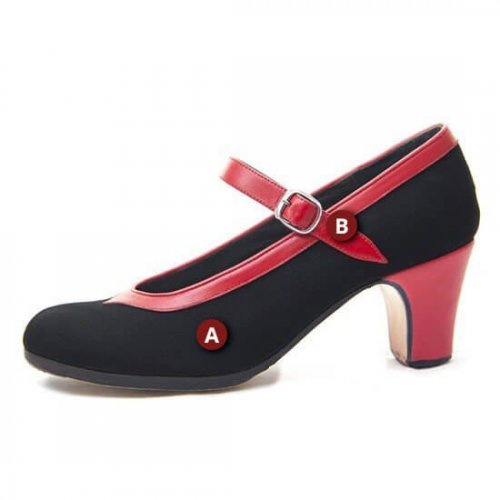 Zapatos de Don Flamenco Semi Professionales Modelo Micaela-3