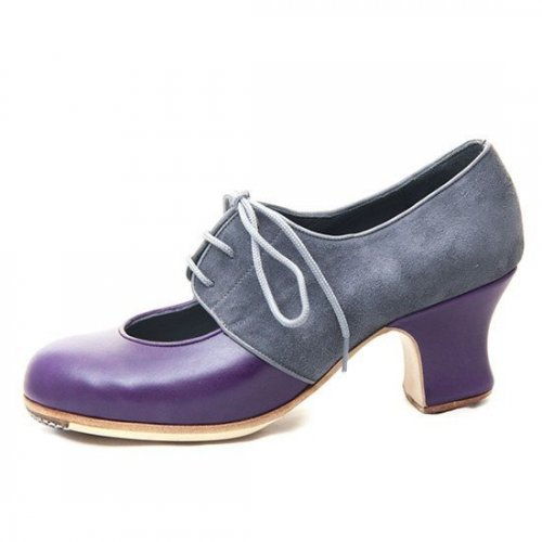 https://www.flamencista.com/Don Flamenco Shoes Model Malagueña Combinado