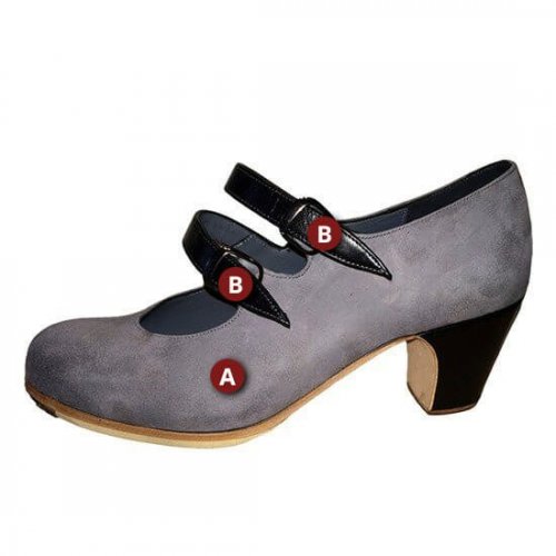 Don Flamenco Shoes Model Tablao Combinado-