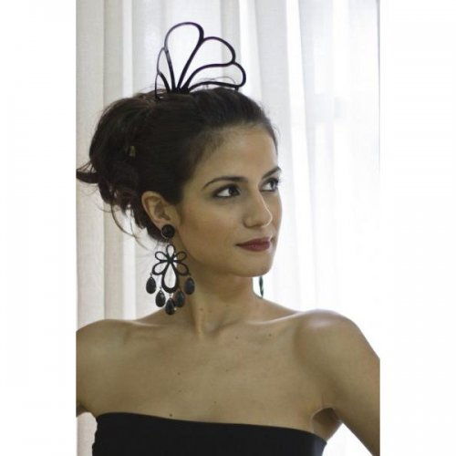 Flamenco Hair Comb: Acetato Black – Model 1563-3