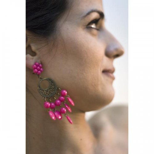Flamenco Earrings Model Folklore Moderno