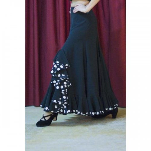 Flamenco Performance Skirt Model TRIANA V-2