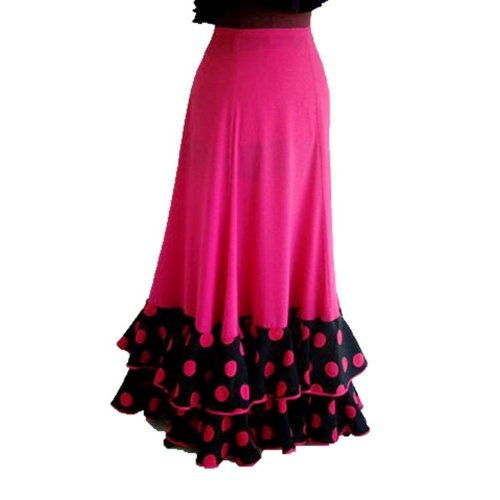 Flamenco Performance Skirt Model TRIANA K-2