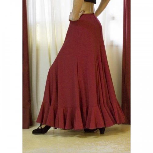 Flamenco Performance Skirt Model TRIANA B-