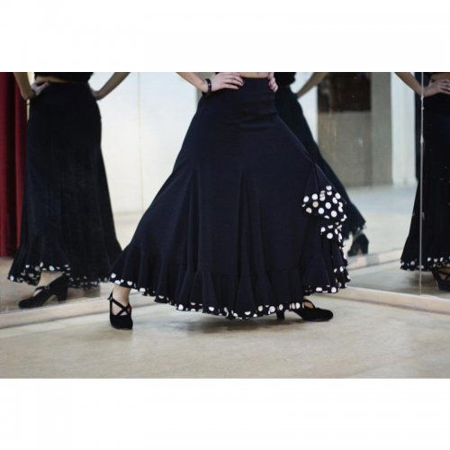 Flamenco Performance Skirt Model TRIANA V-