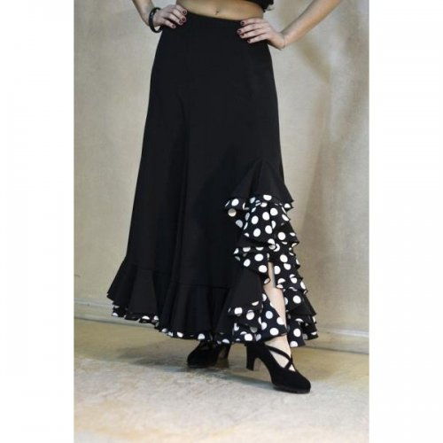 Flamenco Performance Skirt Model TRIANA V-