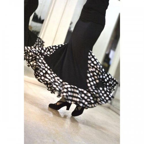 Flamenco Skirt for Practice sessions Model CARMIN II-