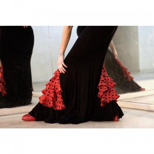 Flamenco Skirt for Practice sessions Model CARMIN III-