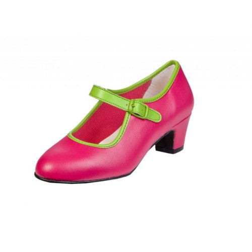 Zapatos de Flamenco para Niñas Modelo Cinderella-3