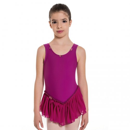 Leotard dress for girls Sheddo Model 1114C | Flamencista