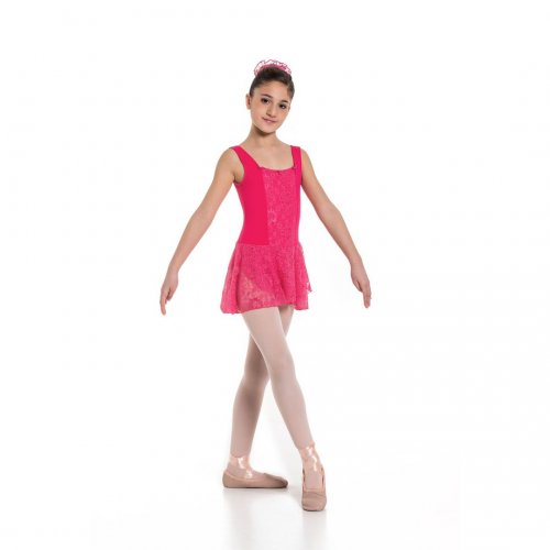 Leotard dress for girls Sheddo Model 1124C-