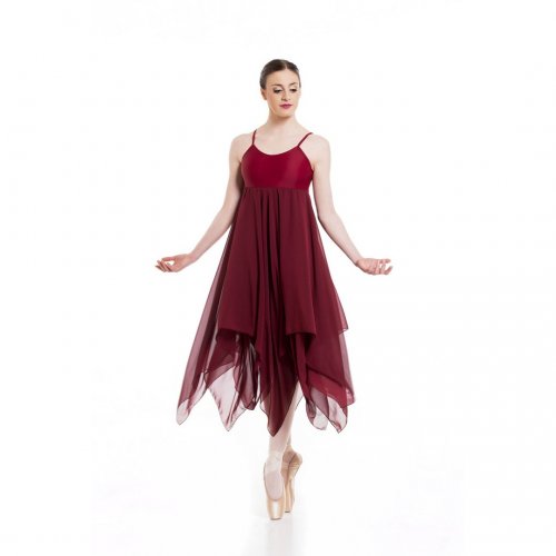 Leotard dress for ladies Sheddo model LZ419BW Flamencista