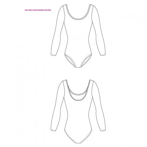 Leotard for girls Sheddo model 104C-3