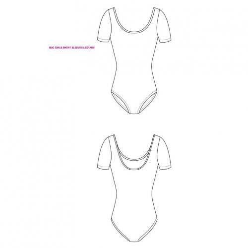 Leotard for girls Sheddo model 102C-3