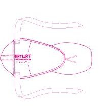 Pointe shoes Merlet model Cloé-