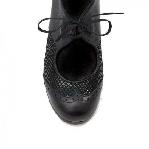 Παπούτσια Professional Moντέλο Chapin Serpiente  ¨a compás¨ Mαύρο-