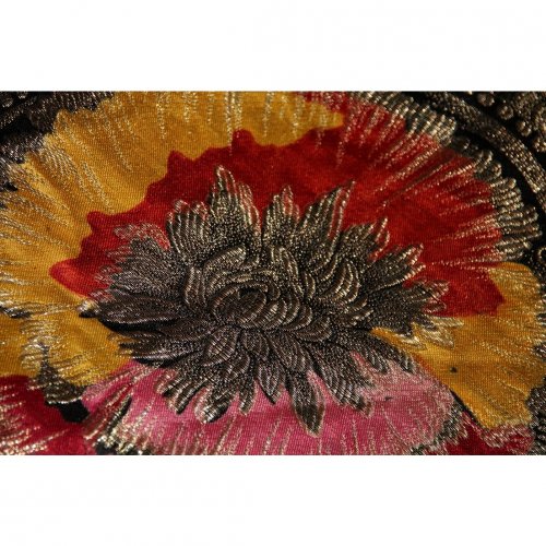 Vintage Silk Shawl 115cm x 105cm-