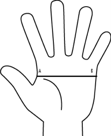 hand measuer size
